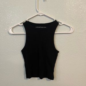 Aeropostale basic black tank size xs